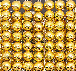 Image showing Gold balls