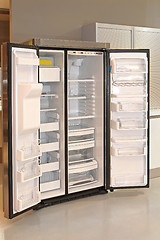 Image showing Open Refrigerator