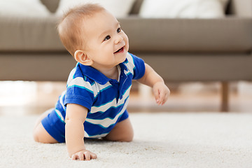 Image showing sweet little asian baby boy