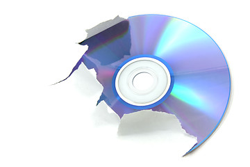 Image showing Blue cd