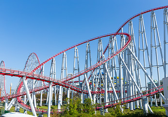 Image showing Roller coaster