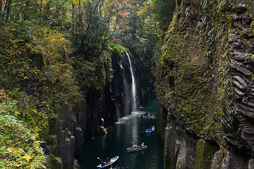 Image showing Takachiho Gorge in Japan