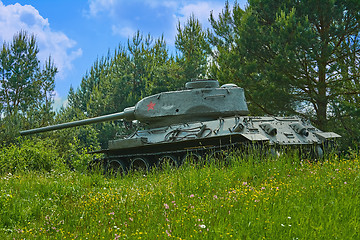 Image showing Tank of  World War 2