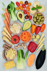 Image showing Healthy food to Ease Irritable Bowel Syndrome