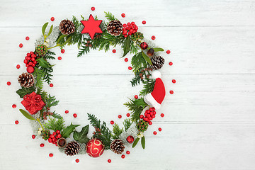 Image showing Christmas Wreath Decoration 