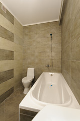 Image showing Modern bathroom interior