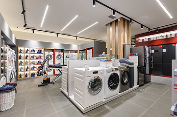 Image showing Premium home appliance store interior