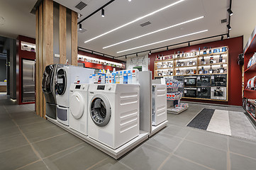 Image showing Premium home appliance store interior