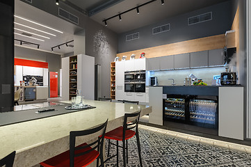 Image showing Premium home appliance store interior