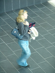 Image showing walking