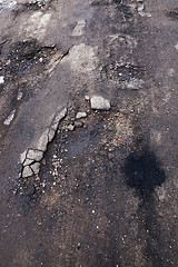 Image showing very bad road