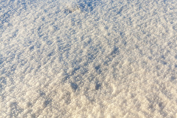 Image showing snow surface, winter