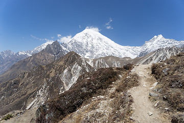 Image showing Mountain landscape in Nepal