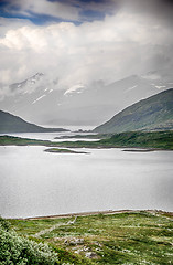 Image showing Mountain nature landscape in Morway summer