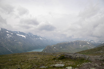 Image showing Mountain hiking in Norway