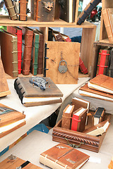 Image showing Antique books