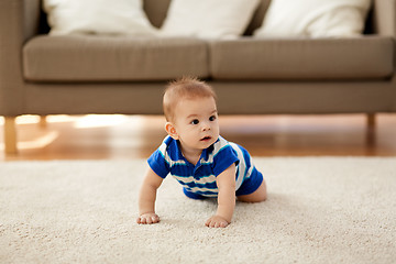 Image showing sweet little asian baby boy