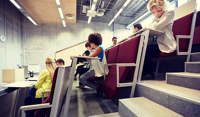 Image showing group of international students on lecture