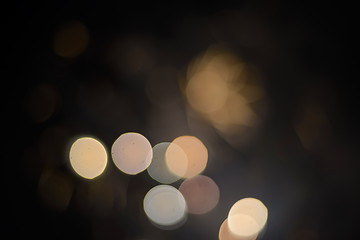 Image showing Defocused festive lights. Can be used as background