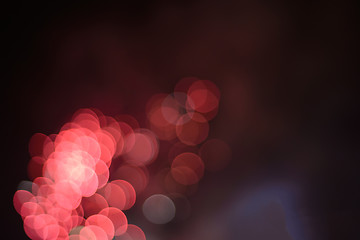 Image showing Defocused festive lights. Can be used as background