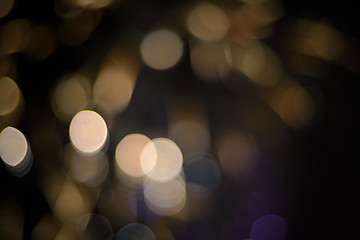 Image showing Defocused festive lights. Can be used as background