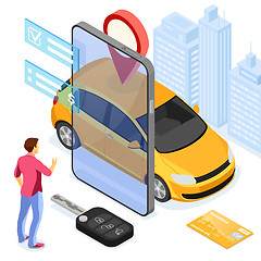 Image showing Car Sharing Service Concept