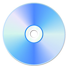 Image showing Blue CD