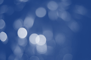 Image showing Defocused festive lights. Can be used as background