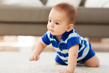 Image showing sweet little asian baby boy