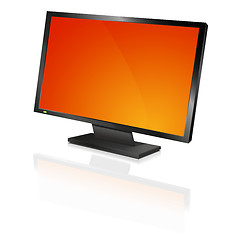 Image showing Orange monitor