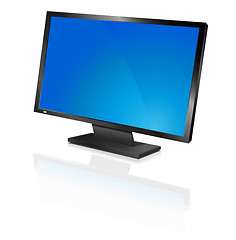 Image showing Blue monitor