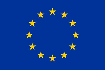 Image showing European flag