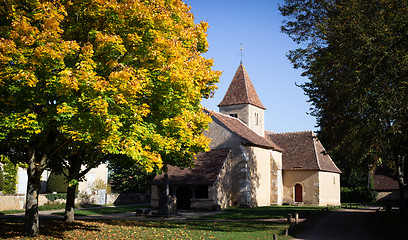 Image showing Nohant-Vic village in Berry, France