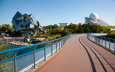 Image showing Futuroscope theme park in Poitiers, France