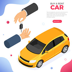 Image showing Purchase, Car Sharing or Rental Car