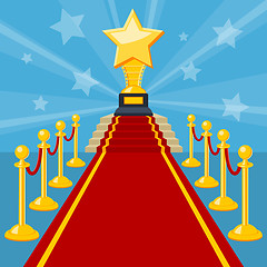 Image showing Red Carpet Award