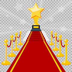 Image showing Red Carpet Award