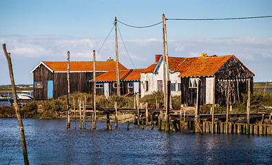 Image showing La Tremblade, Oyster farming in France