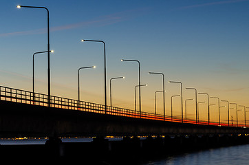 Image showing Colorful Bridge