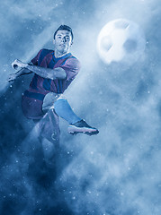 Image showing soccer player