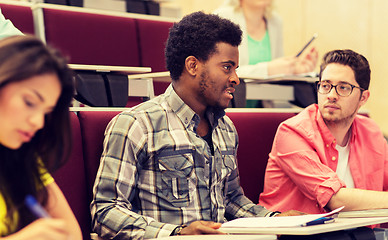 Image showing group of international students on lecture