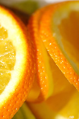 Image showing sliced oranges