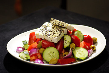 Image showing greek salad