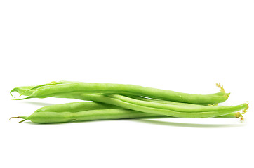 Image showing Green french beans isolated