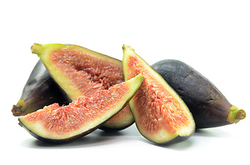 Image showing Ripe fig fruits