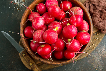 Image showing fresh radish