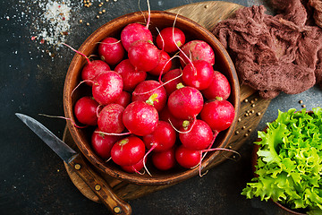 Image showing fresh radish