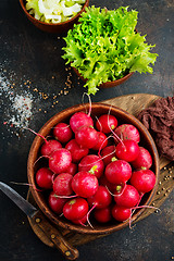 Image showing fresh radish