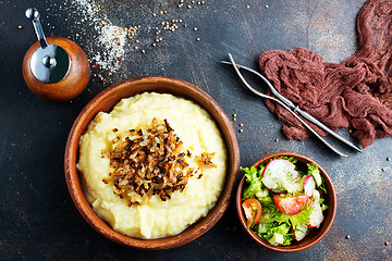 Image showing mashed potato