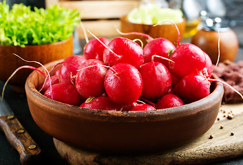 Image showing fresh radish